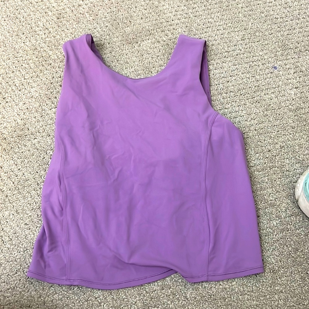 LULULEMON TWIST BACK YOGA TANK